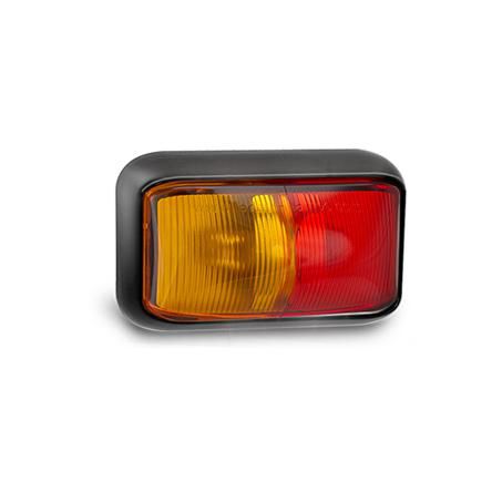 LED 10/30V Side Marker Red Amber