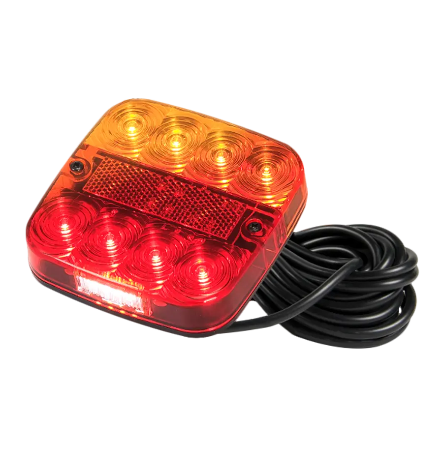 LED Autolamps 99ARLM10 LED Rear Marker Lamp Red 12/24V