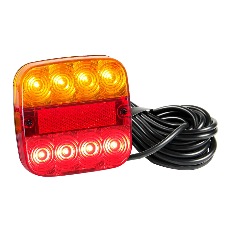 LED Autolamps 99ARM10 Stop Tail Indicator Lamp 12-24V Pre-Wired 107mm