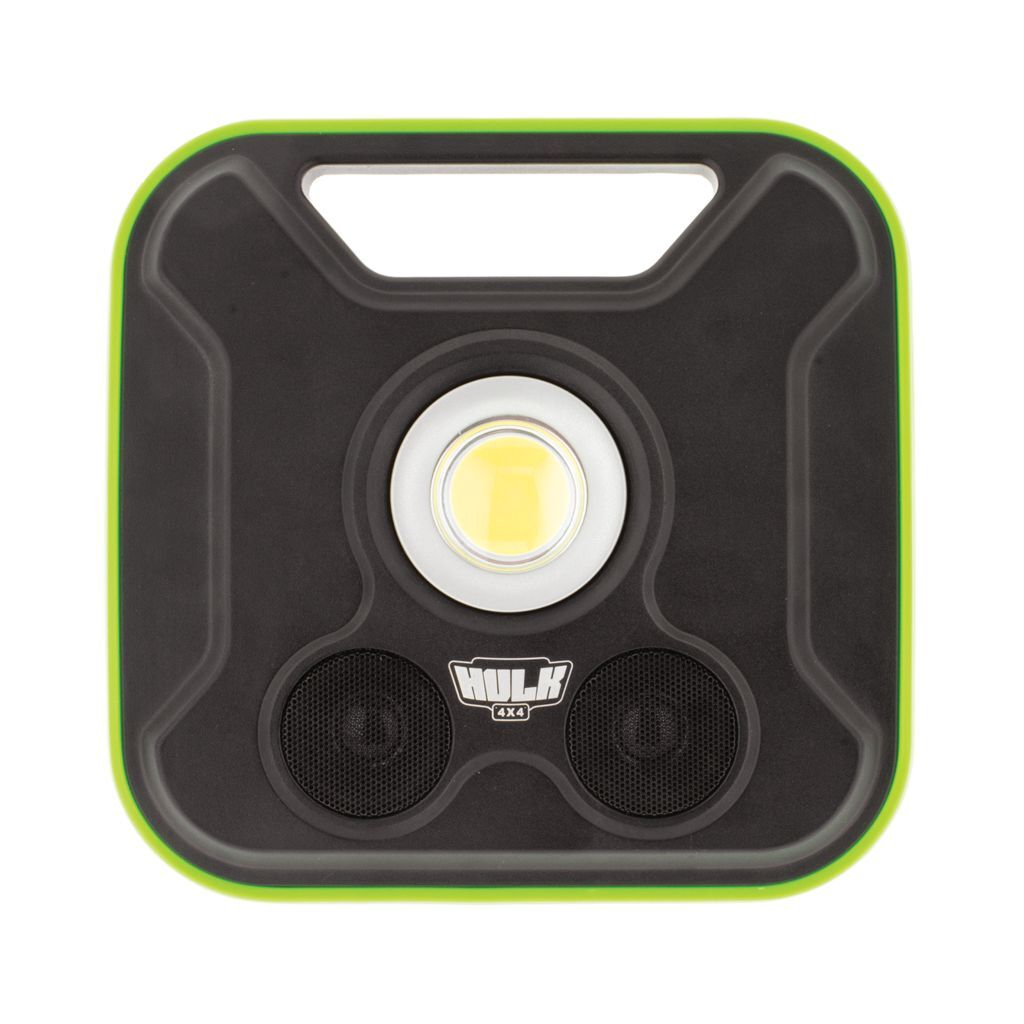 HULK 4x4 LED Work Light w/ Bluetooth Speakers & Torch