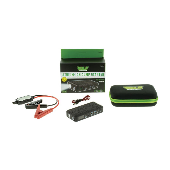Hulk 4x4 Lithium-Ion Jump Starter - 10,400mAh - 800 Amp