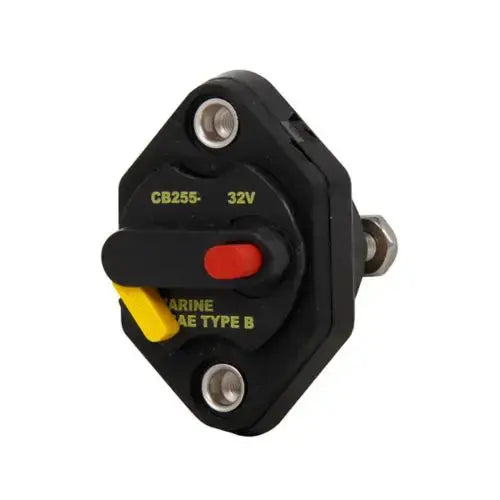 Marine Rated Circuit Breaker - 20A 32V DC (Ignition Protected) - CB255-20