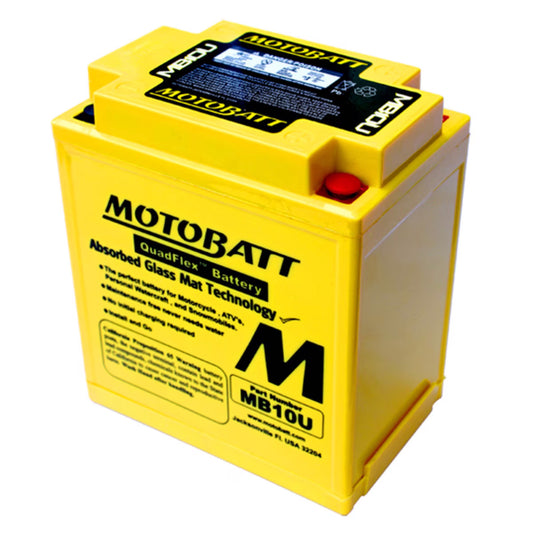 MB10U Motobatt 12V AGM Battery
