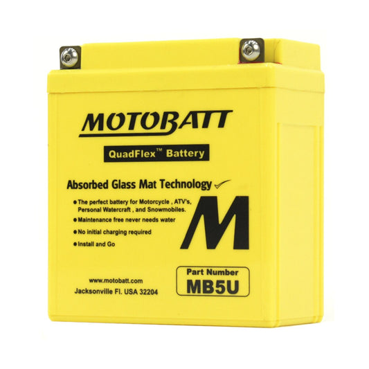 MB5U Motobatt 12V AGM Battery