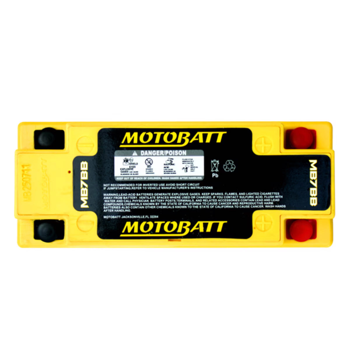 MB7BB Motobatt 12V AGM Battery