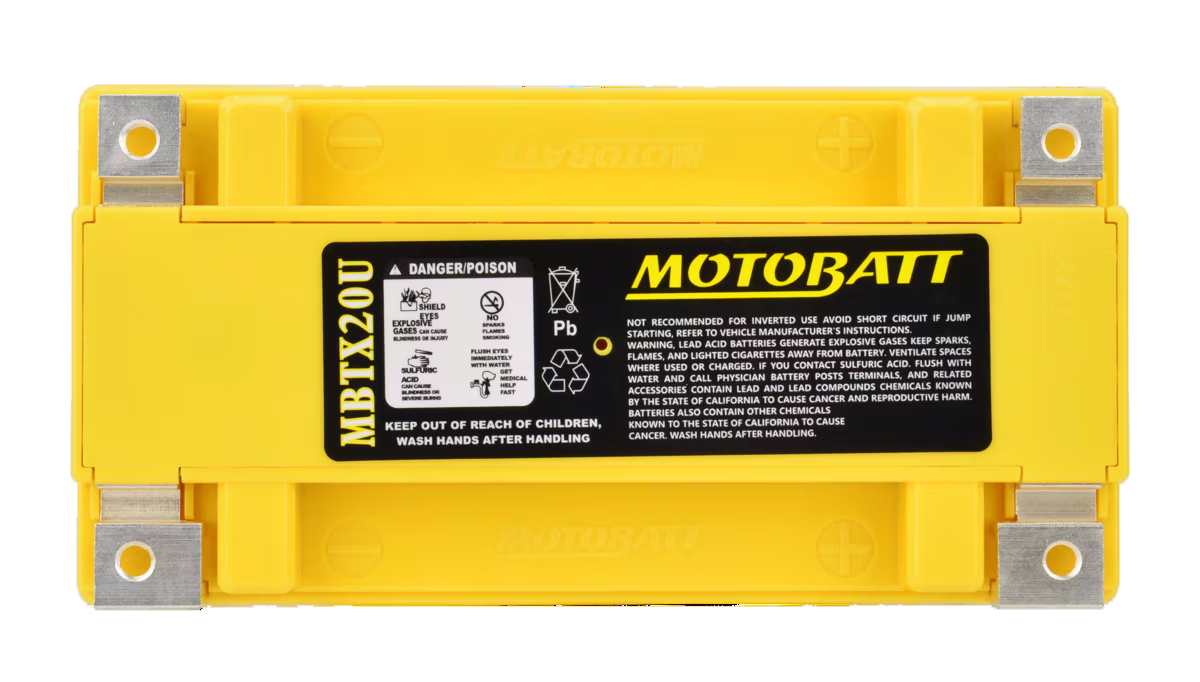 MBTX20U Motobatt 12V AGM Battery