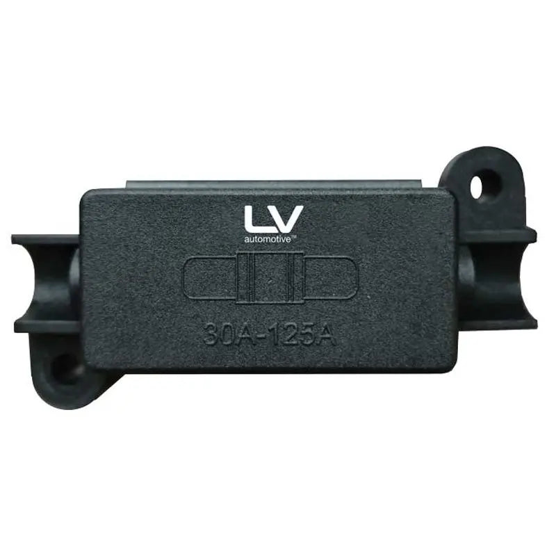 MIDI Fuse Holder, Bolt-Down, M5 Studs, Protective Cover (LV5387)