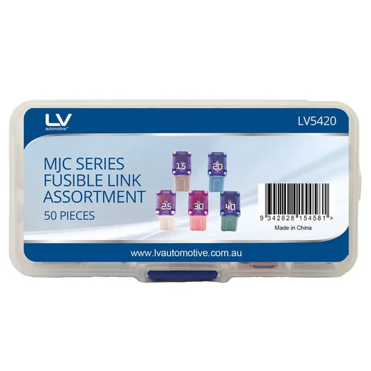 MJC Series Fusible Link Kit 50 Assortment 50 PCS 15A, 20A, 25A, 30A, 40A X 10PC