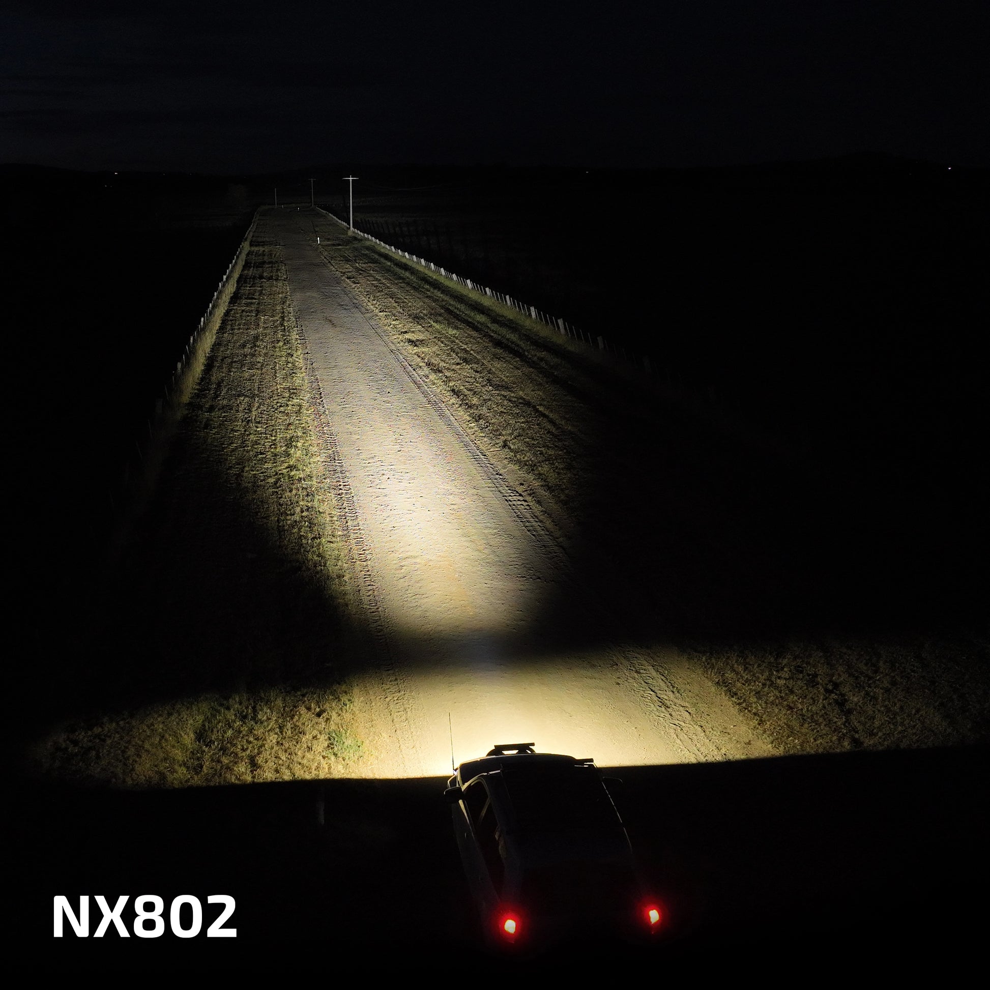 Noxsolis 21" LED Slimline Light Bar - Flood Beam - 8,640 Lumens NX802