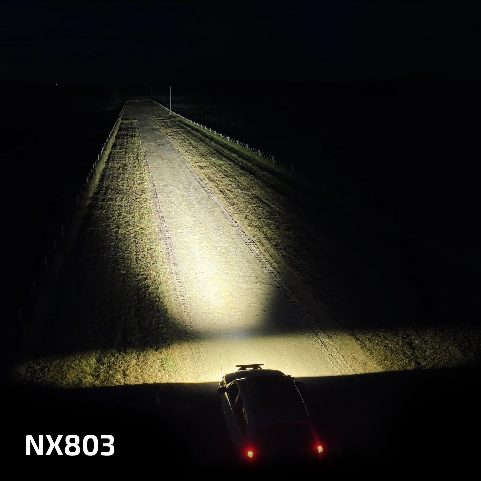 Noxsolis NX803 30.5" LED Slimline Light Bar - Flood Beam - 14,400 Lumens