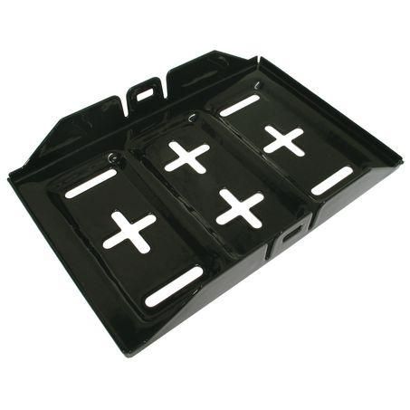 OEX Battery Tray Powder coated metal L:270 x W:175(mm)
