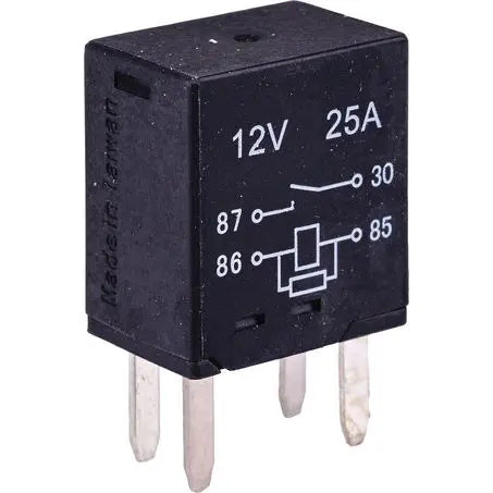 OEX Micro Relay 12V 25A 4 Pin (Resistor Protected) - ACX1988