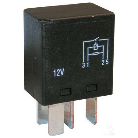 OEX Micro Relay 12V Normally Open 20A - Resistor Protected, Sealed (ACX1980BL)