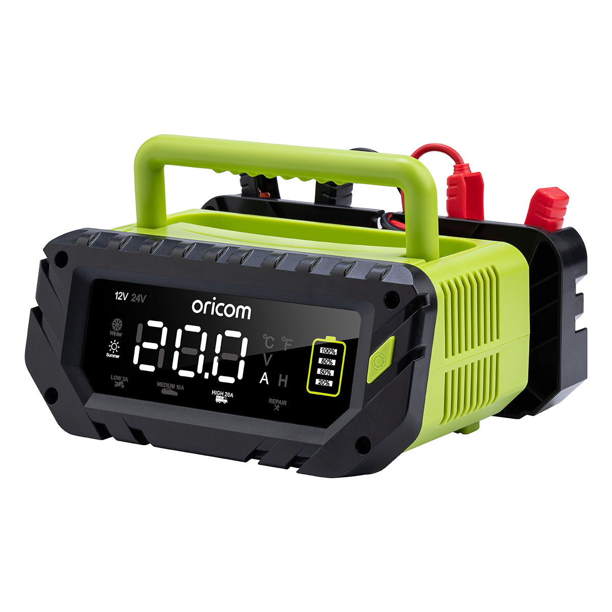 Oricom 12/24V 20Amp Battery Charger and Maintainer