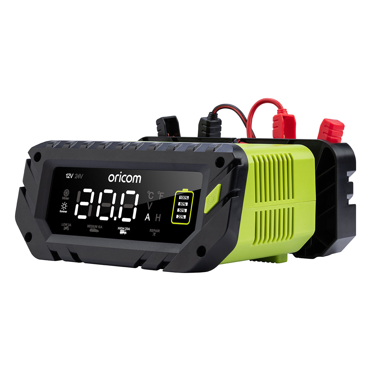 Oricom 12/24V 20Amp Battery Charger and Maintainer