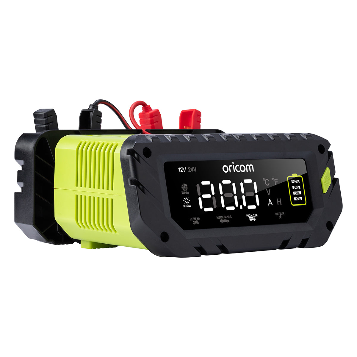 Oricom 12/24V 20Amp Battery Charger and Maintainer