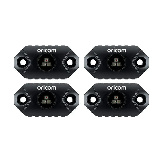 Oricom LED Rock Light 4 Pack (RGB)