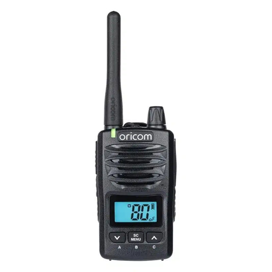 Oricom Waterproof IP67 5 Watt Handheld UHF CB Radio