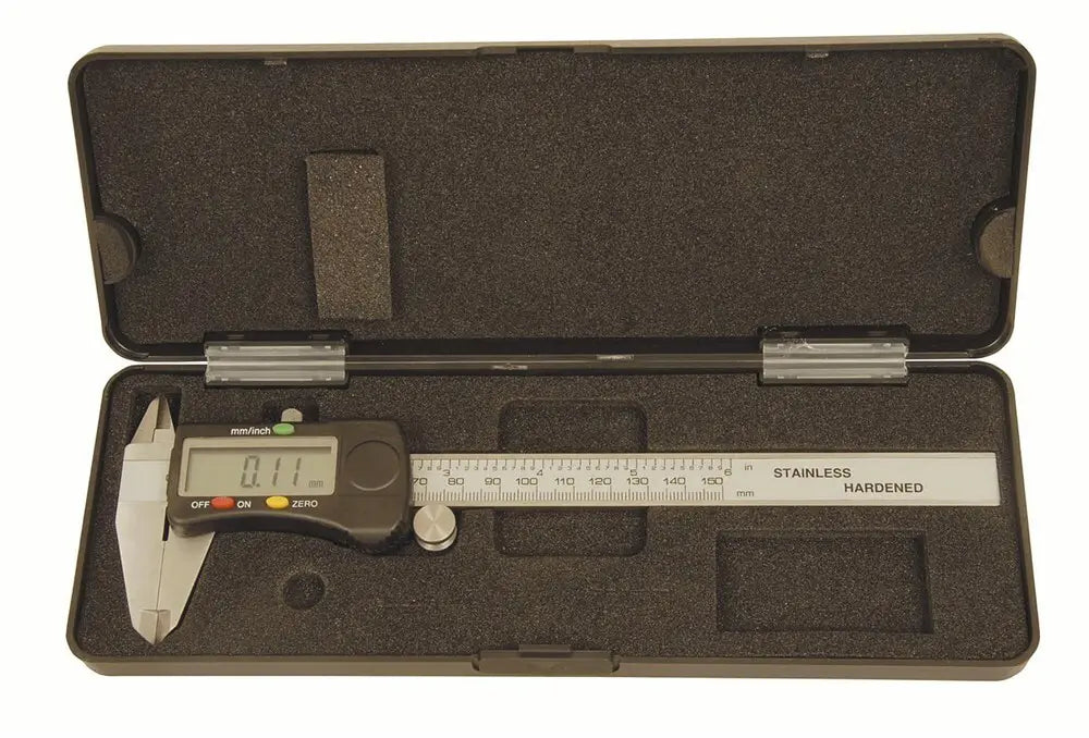 Protech LCD Engineers Calipers – 0–150 mm (Model TD2082)