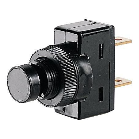 Push Button Switch Momentary On SPST (contacts Rated 16A @ 12V)