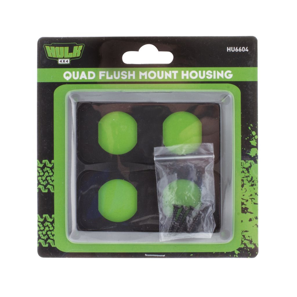 HULK 4x4 Quad Flush Mount Housing