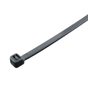 QVEE Cable Tie – 370 mm × 7.6 mm, Black (Pack of 100)