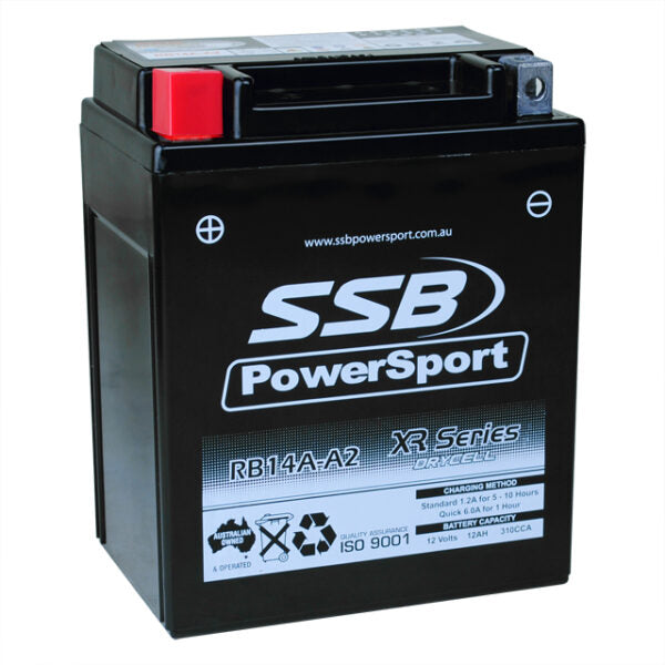 RB14A-A2 SSB XR Series Motorcycle Battery