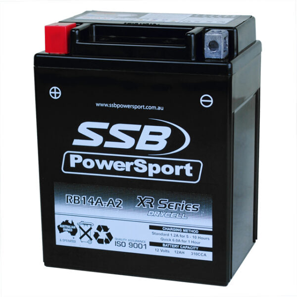 RB14A-A2 SSB XR Series Motorcycle Battery
