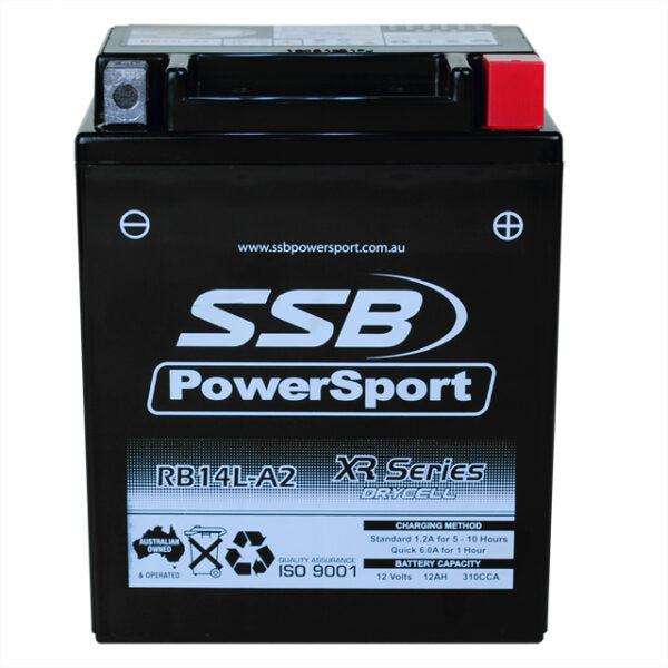 RB14L-A2 SSB XR Series Motorcycle Battery