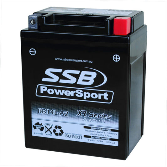 RB14L-A2 SSB XR Series Motorcycle Battery
