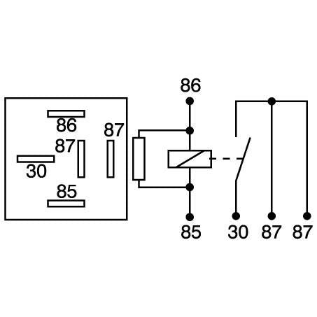 Relay 24V 30A 5 Pin With Resistor