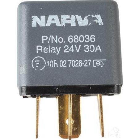Relay 24V 30A 5 Pin With Resistor