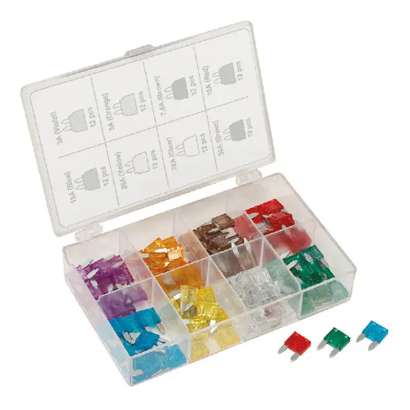 Roadpower RPCP5000 – Mini Blade Fuse Kit (80 Pieces, 3A–30A)
