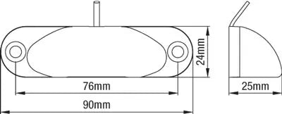 RoadVision LED Licence Plate Lamp (BR15B)