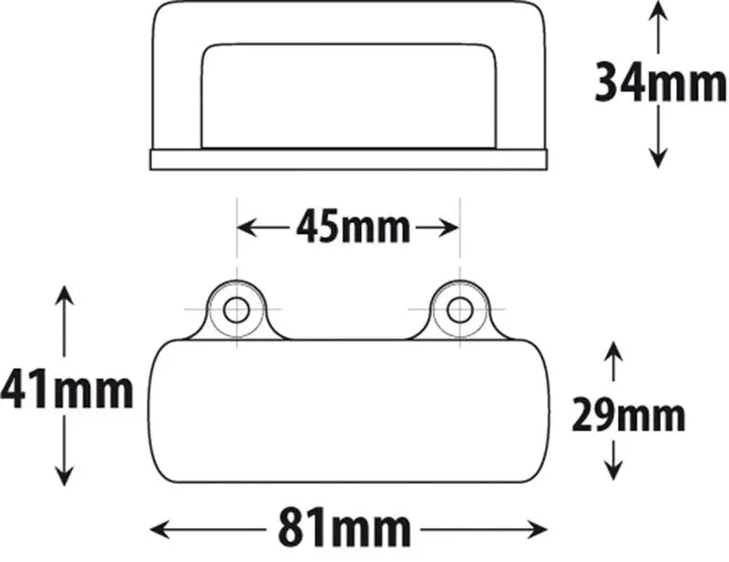 RoadVision LED Licence Plate Lamp (BR25B)