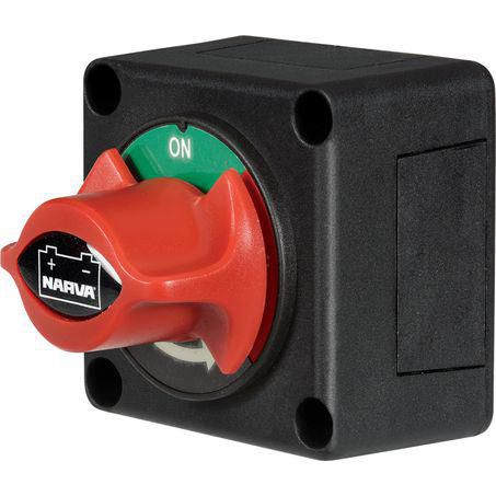 Rotary Battery Master / Isolation Switch (Contacts Rated 300A @ 12V)