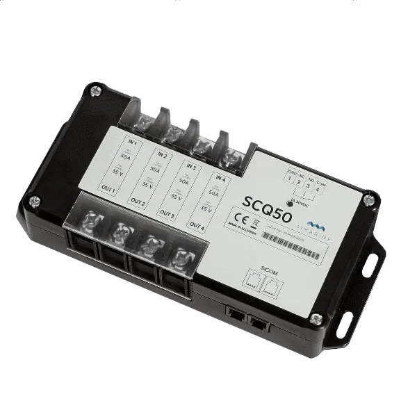 Simarine Quad Shunt Mod 4 x 50A Input Current & 1 x Relay Output 1A