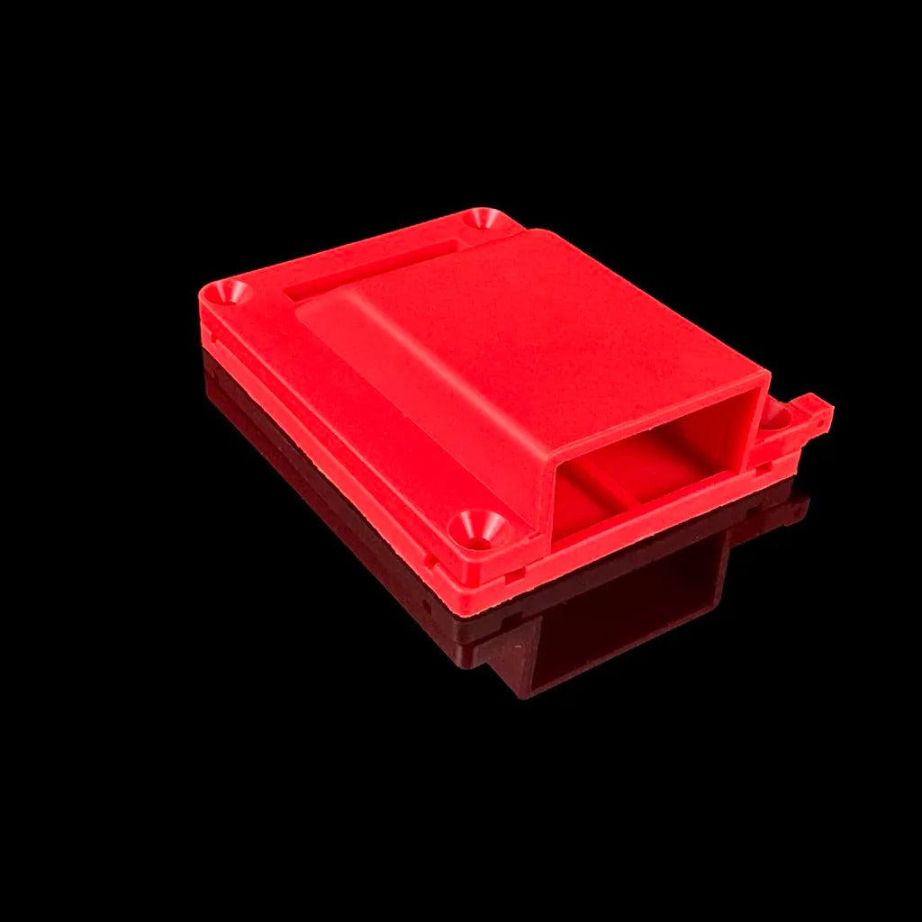 HULK 4x4 Slimline Single Surface Mount 50A Anderson Plug Housing Red