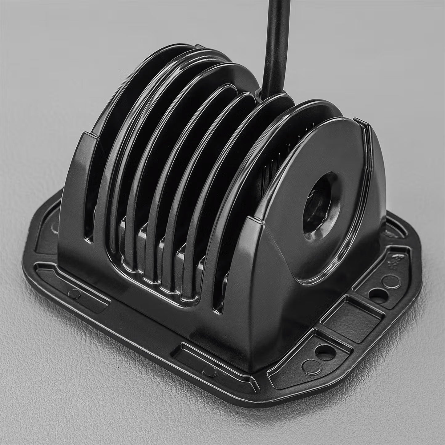 STEDI Black Edition C4 LED Flush Mount Light (flood)