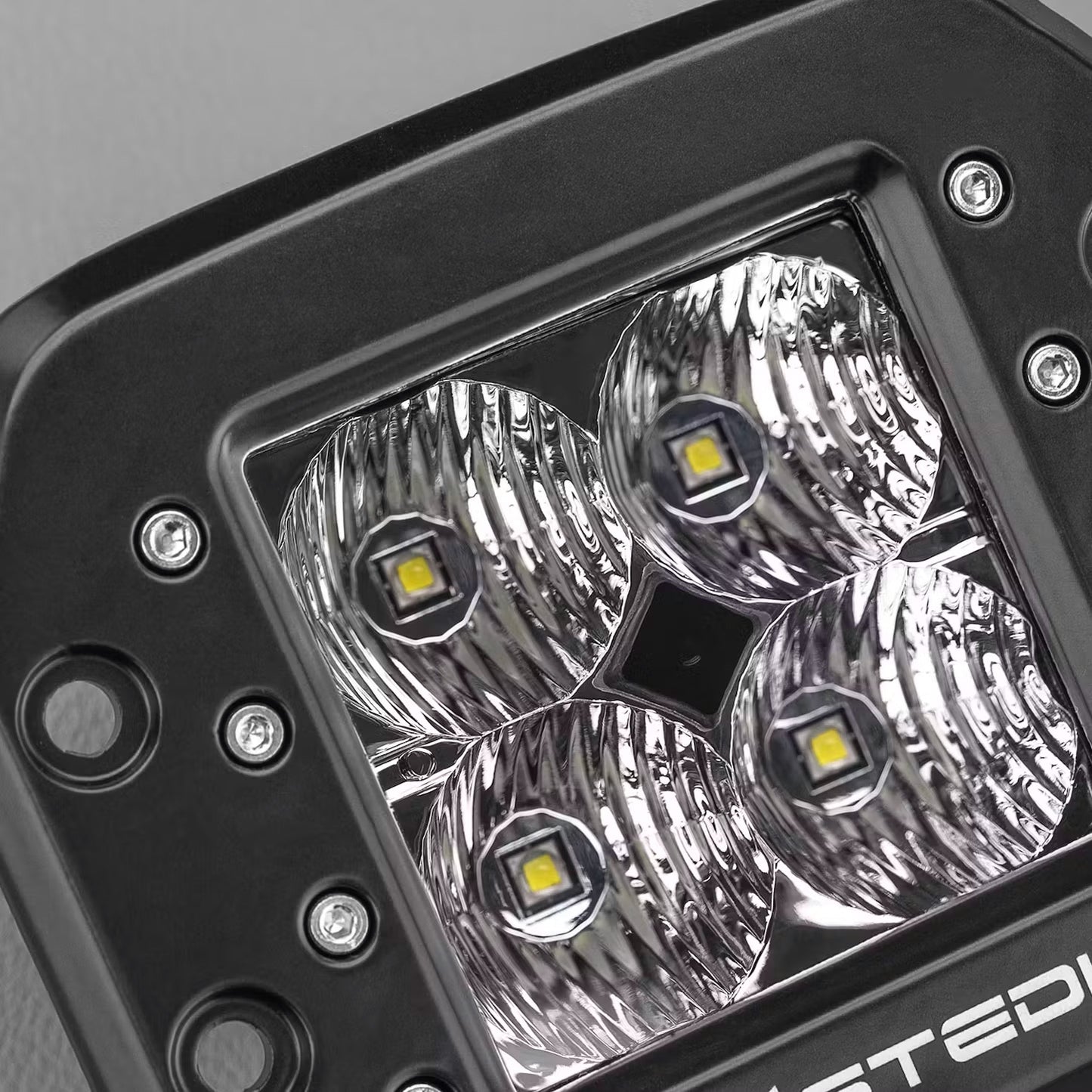 STEDI Black Edition C4 LED Flush Mount Light (flood)