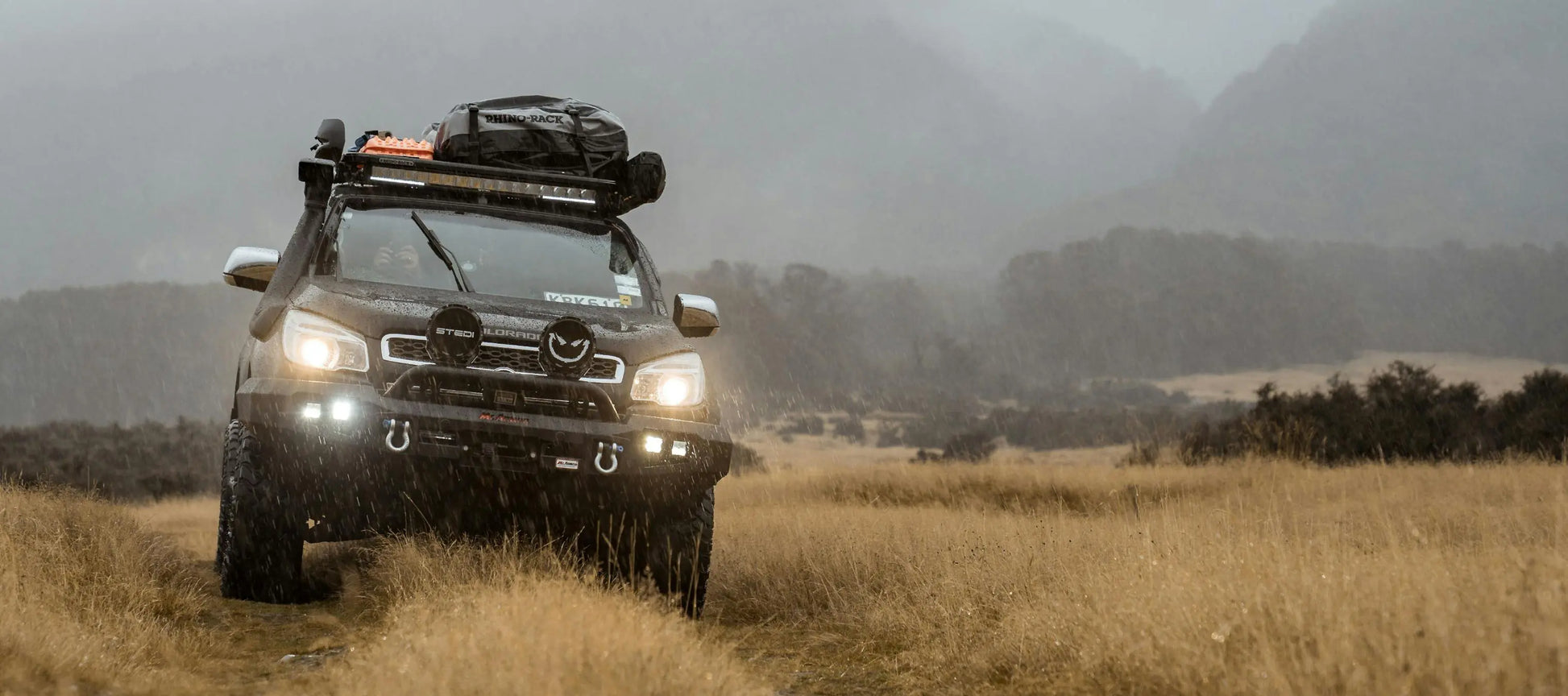 Stedi LED Light Bar Bracket to suit Rhino Rack Platform V2.0