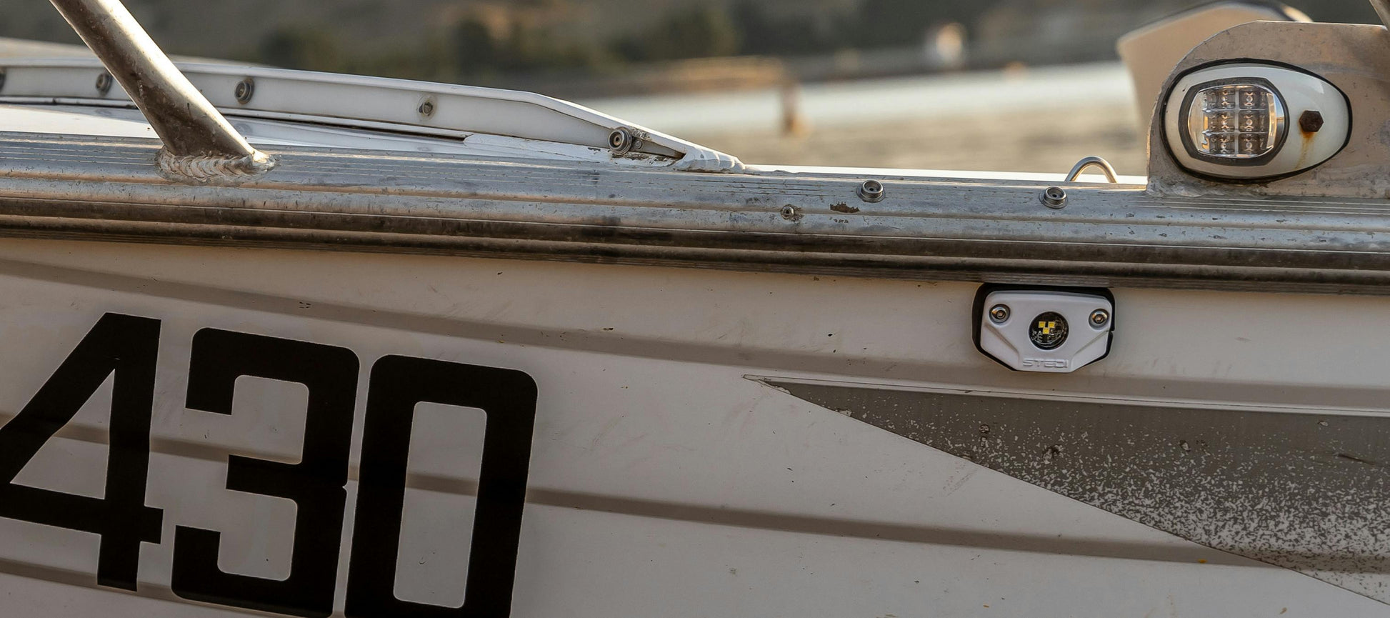 STEDI Marine White Surface LED Rock Light - White (5700k)