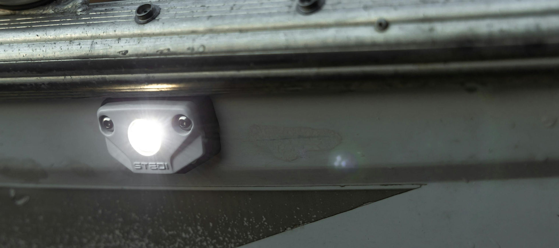 STEDI Marine White Surface LED Rock Light - White (5700k)