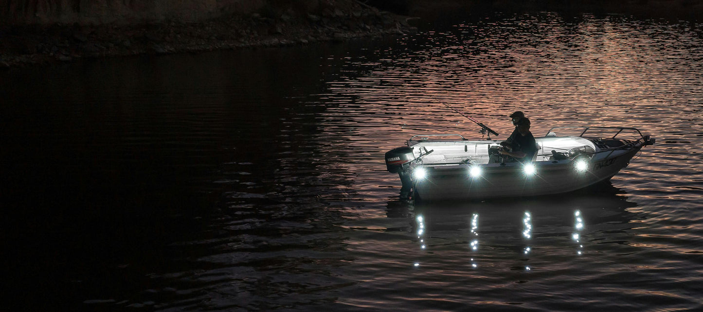 STEDI Marine White Surface LED Rock Light - White (5700k)