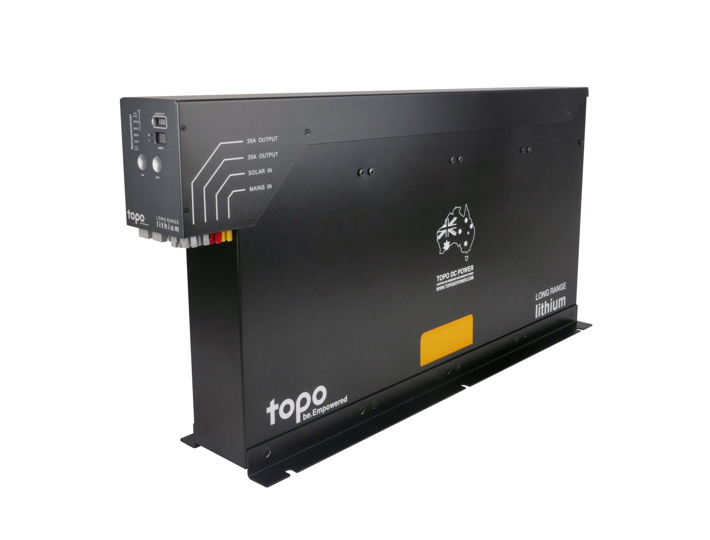 TOPO Long Range – 144AH Slimline Lithium Dual Battery System Package