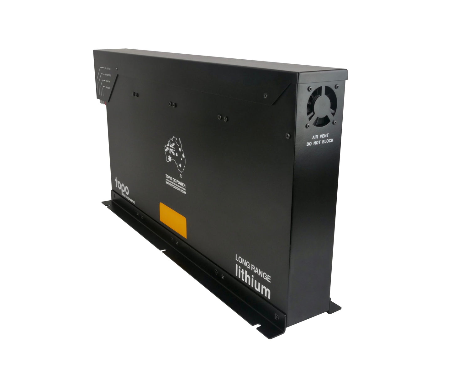 TOPO Long Range – 144AH Slimline Lithium Dual Battery System Package