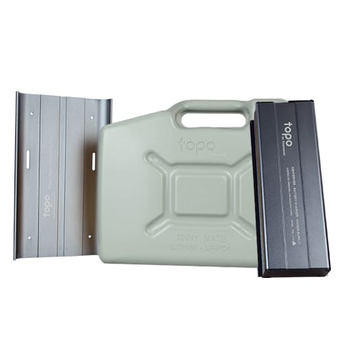 Topo Tinny Mate + 10 Mains Charger