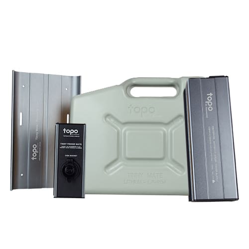 Topo Tinny Mate + 10A Mains Charger + Fridge Mate Pocket 6A DC/DC Charger