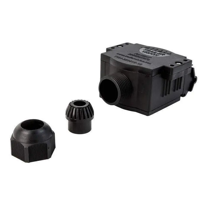 Trailer Vision 12 Pin Flat Trailer Socket with Red & Blue LED - AUX Circuit Ready