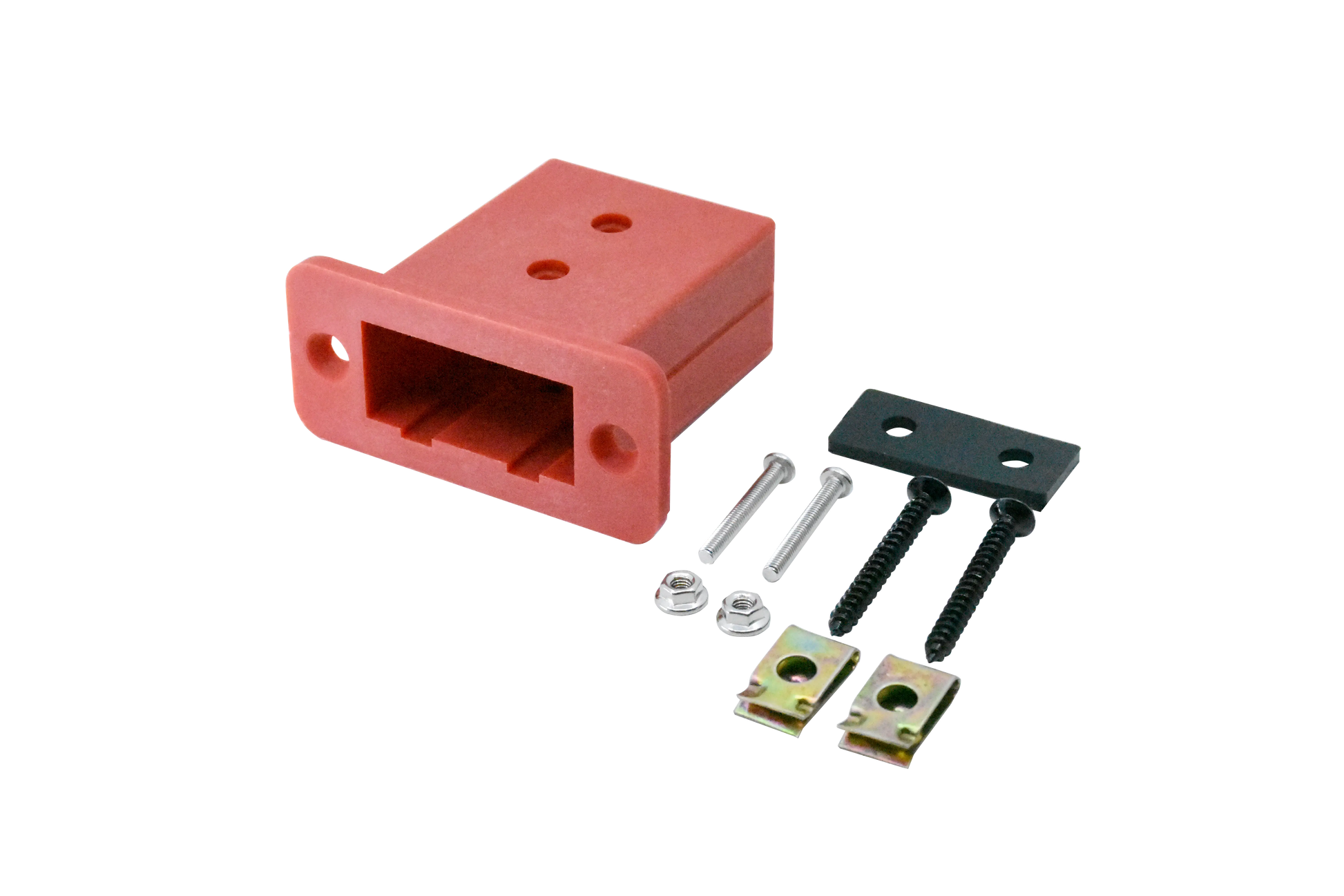 Trailer Vision 50A Anderson Connector Cover Assembly (TVF-ANDO-50) Red